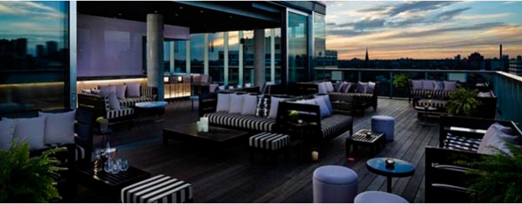 Thompson Rooftop & Lobby & Wildflower