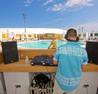 Shaquille O'Neal and DJ Diesel at Cabana Pool Bar